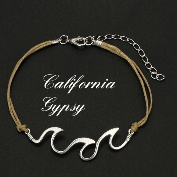 2 Pcs Beach Wave Conch Shell Boho Anklets - Picture 5 of 7